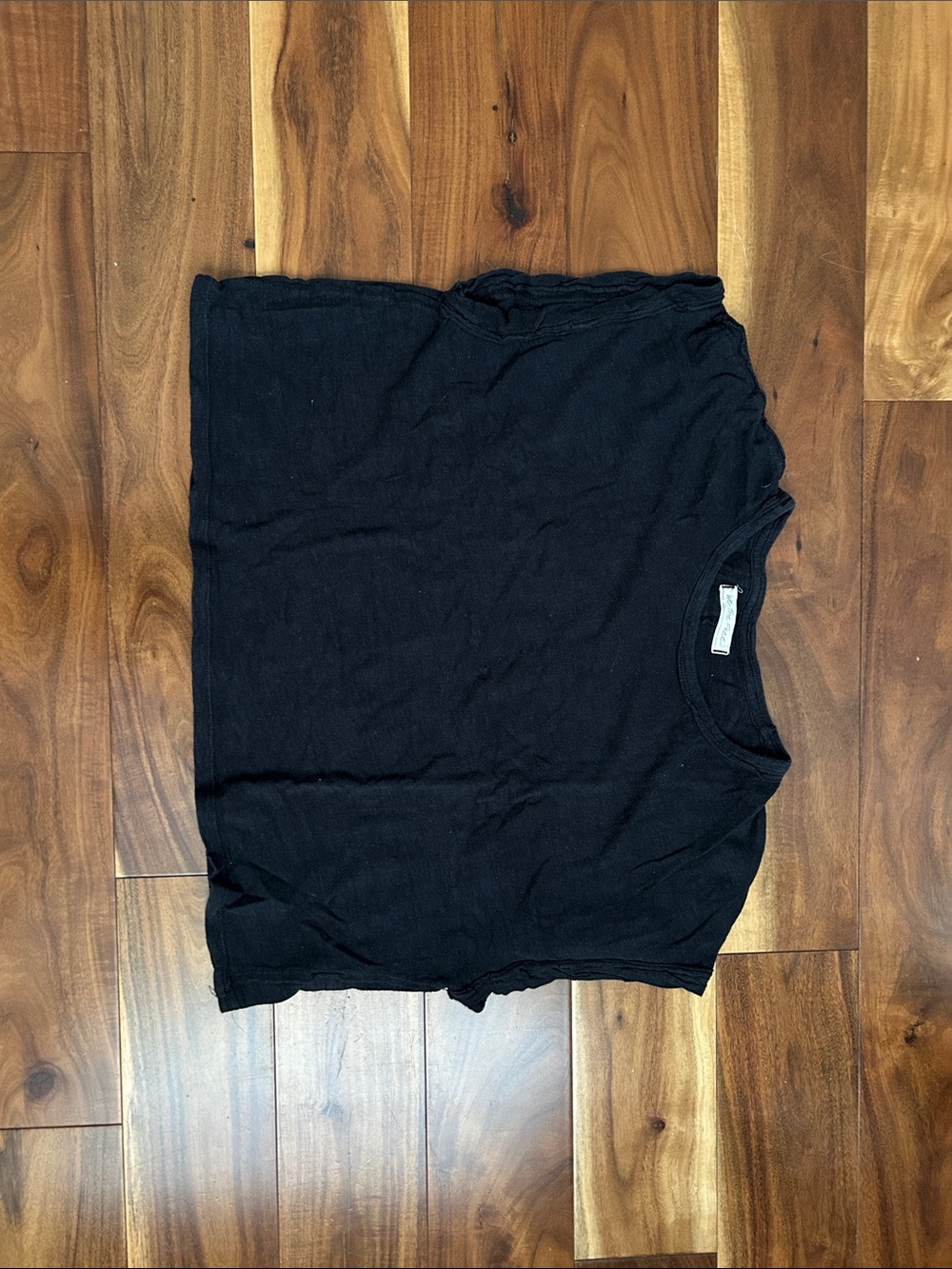 We The Free Black Crewneck T-Shirt
